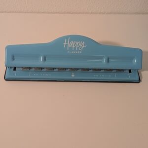 Happy Planner Light Blue Hole Punch